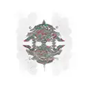 castle tattoo design idea