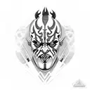 darth maul tattoo design idea