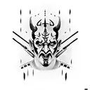 darth maul tattoo design idea