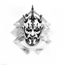 darth maul tattoo design idea