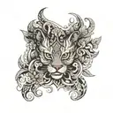 harshita tattoo design idea