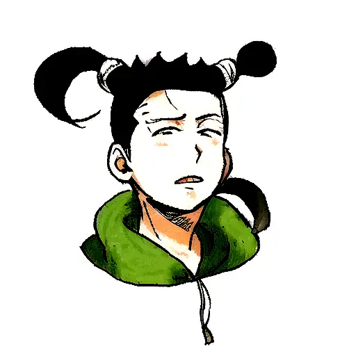 shikamaru  tattoo design idea