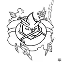 shikamaru  tattoo design idea