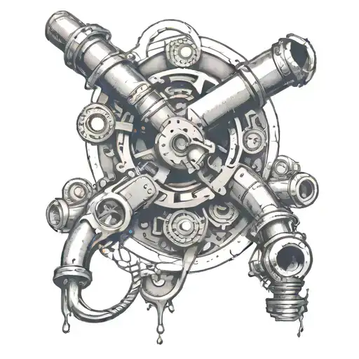 prop shaft leaking stern tube  tattoo design idea