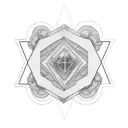 Dane Tate Ruby sapphire tattoo design idea