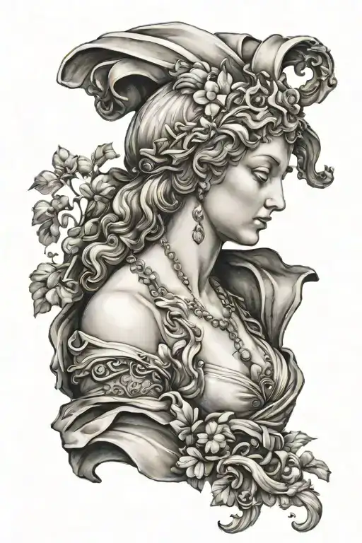 renaissance art tattoo tattoo design idea