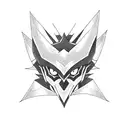 Create a tattoo based on yu gi oh with componenta from the card "Black Magician" and the Millenium puzzle tattoo design idea
