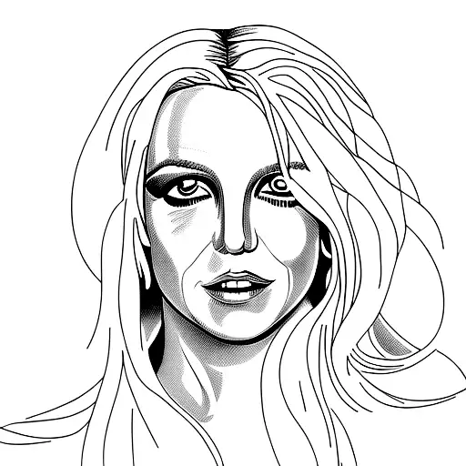 britney spears tattoo design idea