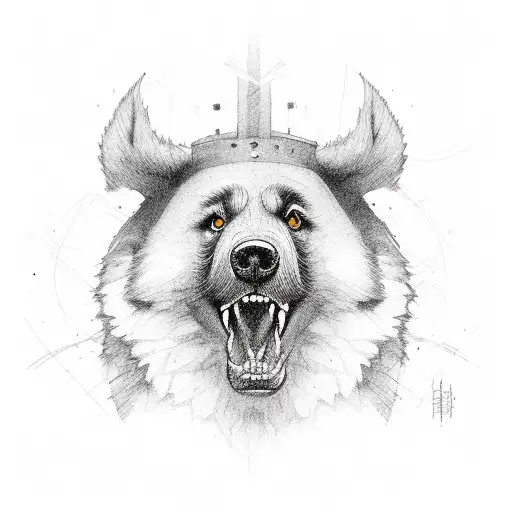 bruin tattoo design idea