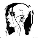 Billie eilish tattoo design idea