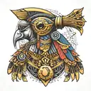 Horus tattoo design idea