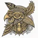 Horus tattoo design idea