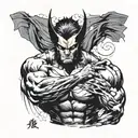 wolverine X men tattoo design idea