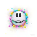 smiley tattoo design idea