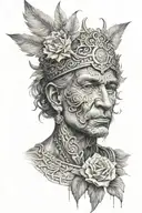 Cesar augustus tattoo design idea