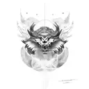 Dodge challenger tattoo design idea