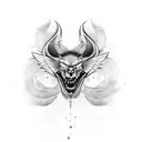 Dodge challenger tattoo design idea