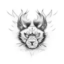 Dodge challenger 1970 tattoo design idea