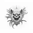 Dodge challenger 1970 tattoo design idea