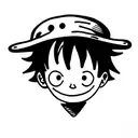 Kid luffy tattoo design idea