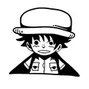 Kid luffy tattoo design idea