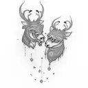 Couple tattoo with creative design can use name i.e. Parminder and Runeet cleverly in it and emotion will be love tattoo design idea