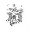 I'm memory of grandpa tattoo design idea