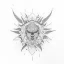 invincible summer tattoo design idea