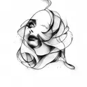 adele tattoo design idea