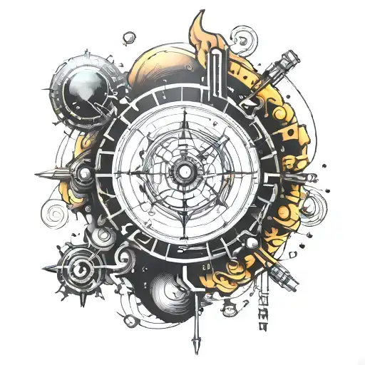 Interstellar morse code Stay tattoo design idea