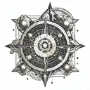 Interstellar morse code Stay tattoo design idea