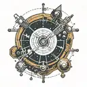 Interstellar morse code Stay tattoo design idea