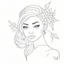 naomi tattoo design idea
