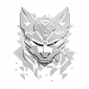 minecraft with ninja tattoo design idea