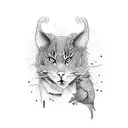 marker pen write tattoo design idea