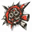 patience persistance perseverance intertwined tattoo design idea