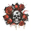 patience persistance perseverance intertwined tattoo design idea