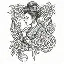 Japan tattoo design idea