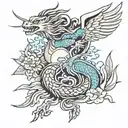 Japan tattoo design idea