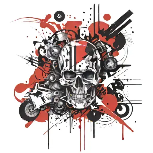 ptr with 1of1 under it tattoo design idea