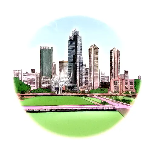 Charlotte North Carolina tattoo design idea