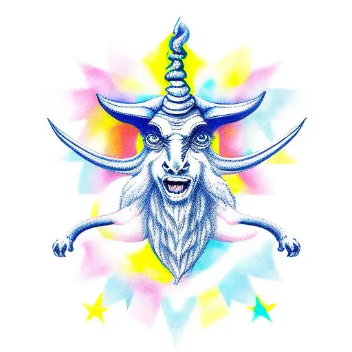 baphomet tattoo design idea