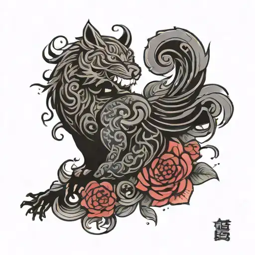 Tattoo that relates love, tranquility and family  tattoo design idea