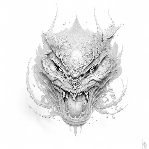 mar agitado tattoo design idea