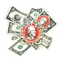 polish money 100 dollar bills tattoo design idea