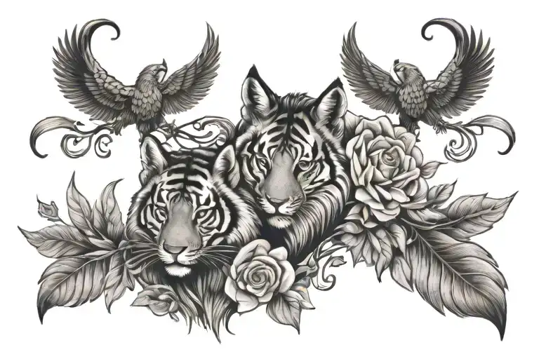 Sawyer & Rylan tattoo design idea