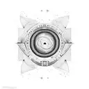 black hole in interatellar tattoo design idea