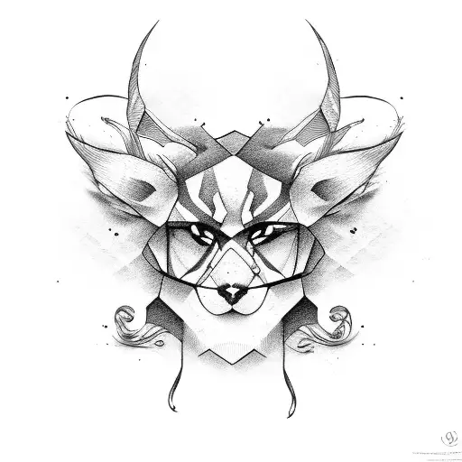 typography "second poteau" tattoo design idea