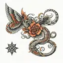 VI·XXVI·MM tattoo design idea