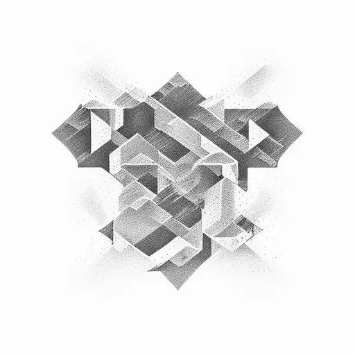 Psychology of tranquility tattoo design idea